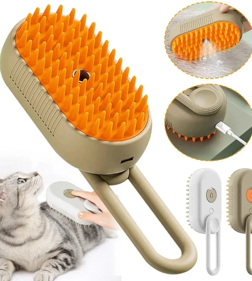 Steam Brush Scratcher for Cats and dogs