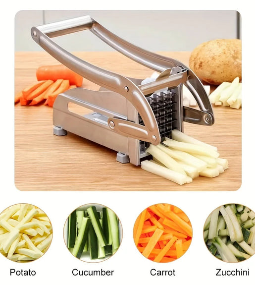 Manual French fry slicer