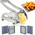 Manual French fry slicer