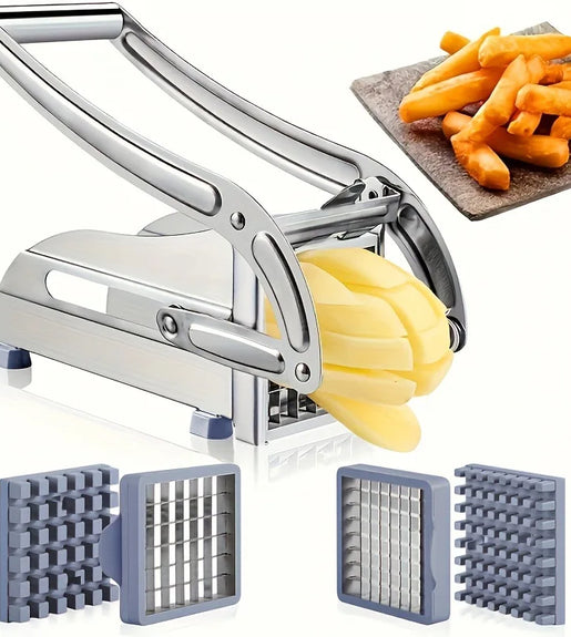 Manual French fry slicer